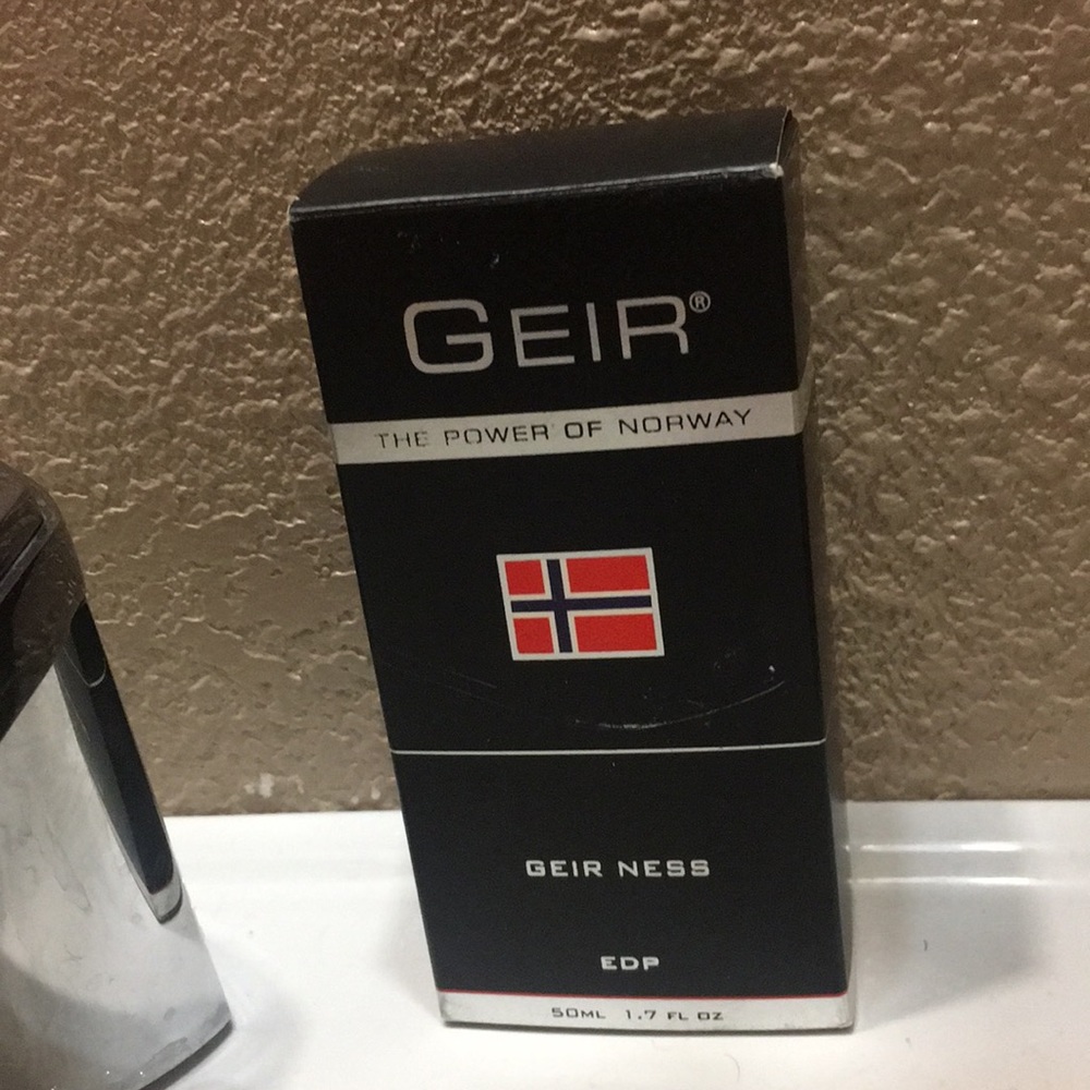 GEIR NESS mans cologne 50ML BOXED 98% full.